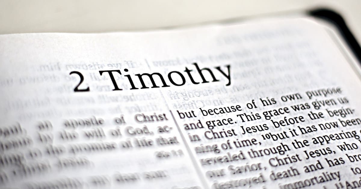 Free Course on 2 Timothy & Who Is Timothy in the Bible? 